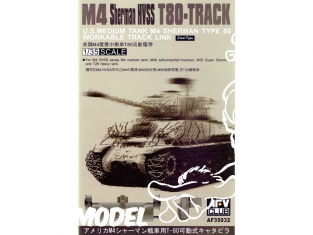 afv club maquette 35032 CHENILLES TYPE T-80 HVSS 1/35