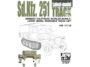 afv club maquette 35070 CHENILLES ARTICULEES 1/35