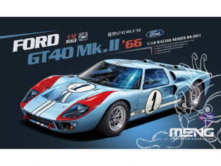MENG RS-001 Ford GT40 Mk.II '66 (Édition pré-colorée) 1/12
