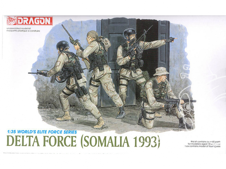 dragon maquette militaire 3022 Delta Force Somalie 1993 1/35