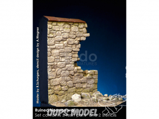 Rado miniatures RDM35B02 Mur Normand en ruine 1/35