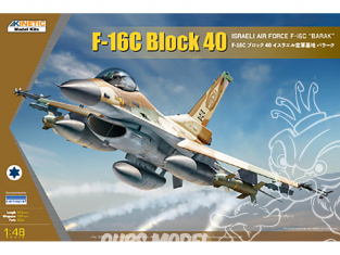 Kinetic maquette avion K48129 F-16C Block 40 Israeli Air Force "Barak" 1/48