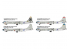 Roden maquette avion 337 Convair B-36D/F/H/J Peacemaker 1/144