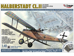 Mirage maquette avion 481405 Halberstadt CL.II late 1/72