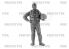 Icm maquette figurines 48087 Pilotes américains et personnel au sol (guerre du Vietnam) 1/48