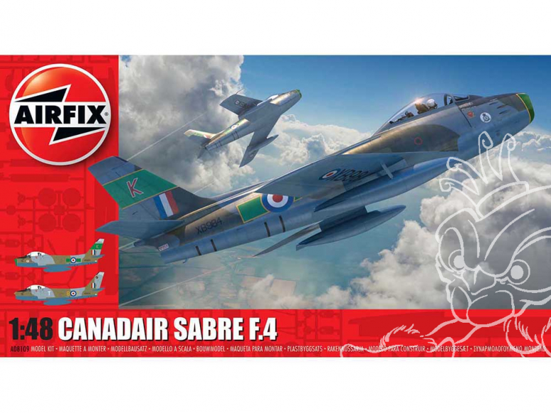 Airfix maquette avion A08109 Canadair Sabre F.4 1/48