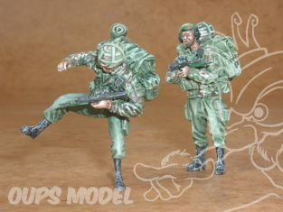 CMK figurine f35127 SOLDATS BRITANNIQUES MODERNES TOME 1 1/35