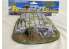 Fr decor 21036 Decor diorama pierre reconstituée ruines sur socle 200x140mm Fabriqué en France
