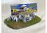 Fr decor 21050 Décor diorama pierre reconstituée roche sur socle haut plat 160x110mm Fabriqué en France