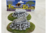 Fr decor 21018 Décor diorama pierre reconstituée 2 Roches sur socle 100x70mm Fabriqué en France