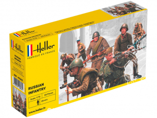 Heller maquette militaire 49603 Infanterie Russe 1/72