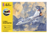 HELLER maquette avion 35520 STARTER KIT F-104G Starfighter inclus peintures principales colle et pinceau 1/48