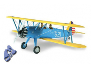 LINDBERG maquette avion 72582 Stearman PT-17 1/48