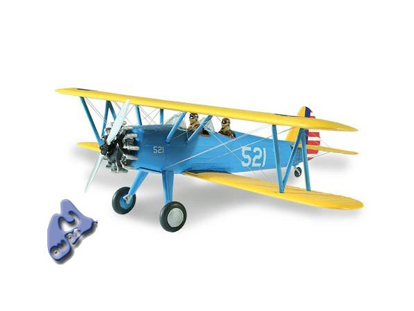 LINDBERG maquette avion 72582 Stearman PT-17 1/48