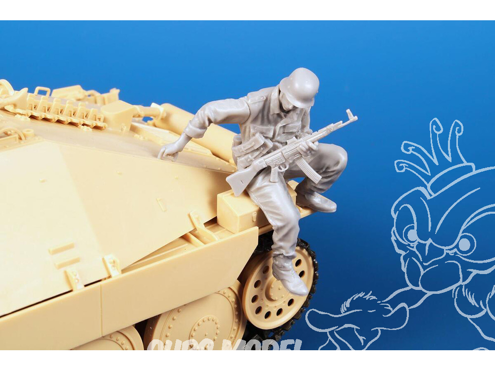 Figurine militaire : Fantassin allemand