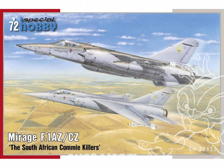 Special Hobby maquette avion 72435 Mirage F.1AZ/CZ The South African Commie Killers 1/72