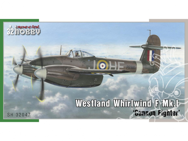 Special Hobby maquette avion 32047 Westland Whirlwind Mk.I Cannon Fighter 1/32