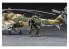 HASEGAWA maquette 02368 Mi-24 Hind « UAV » et char léger humanoïde « Goat UGV » 1/72