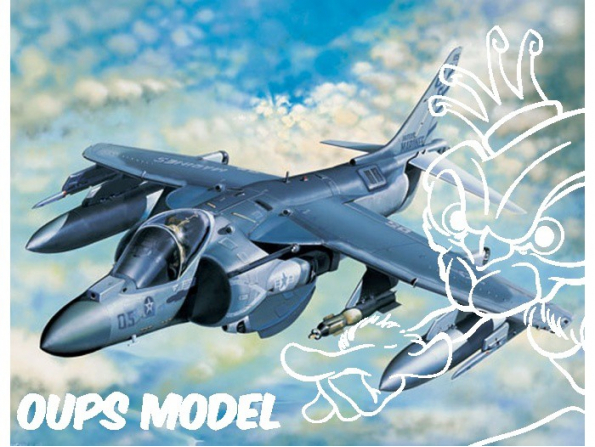 Trumpeter maquette avion 02286 AV-8B Harrier II 1/32