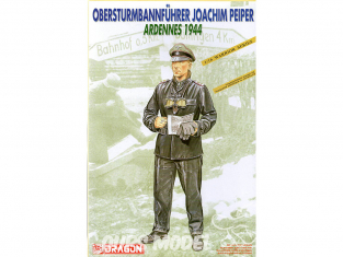 DRAGON maquette militaire 1620 Obers trurmbannfuhrer Peiper 1/16