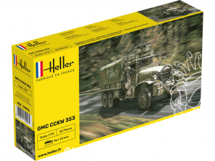 Heller maquette militaire 79996 GMC CCKW 353 1/72