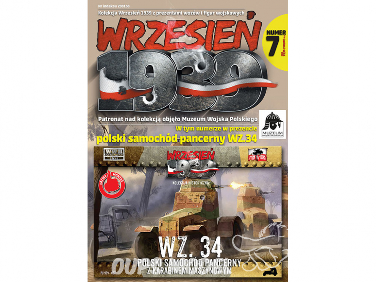 First to Fight maquette militaire pl007 Samochód pancerny wz. 34 WZ.34 polonais voiture blindé 1/72