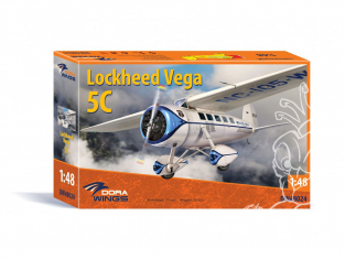 Dora Wings maquette avion DW48024 Lockheed Vega 5C 1/48