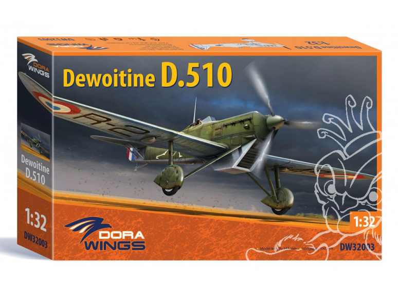 Dora Wings maquette avion DW32003 Dewoitine D.510 1/32