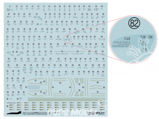 Tamiya decalques 12692 Marques Service F-4B/J Phantom II 1/48