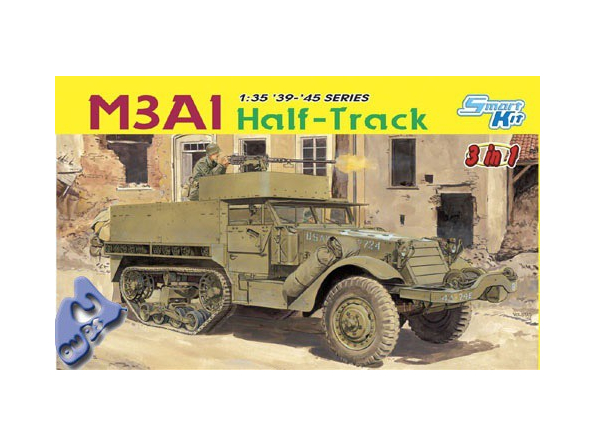 Dragon maquette militaire 6332 M3A1 Half Track 1/35