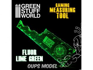 Green Stuff 500768 Mesureur Gaming Fluor Lime Green