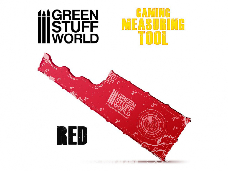 Green Stuff 500980 Mesureur Gaming Rouge