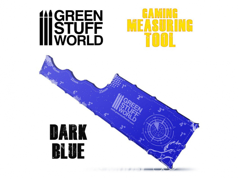 Green Stuff 500997 Mesureur Gaming Bleu Foncé
