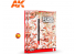 Ak Interactive livre Learning Series 13 AK523 Techniques de weathering au crayon Espagnol
