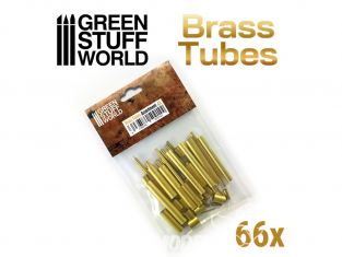 Green Stuff 509144 Assortiment de tubes en laiton