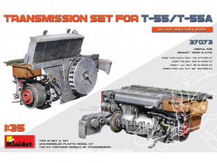 Mini Art maquette militaire 37073 JEU DE TRANSMISSION POUR T-55/T-55A 1/35