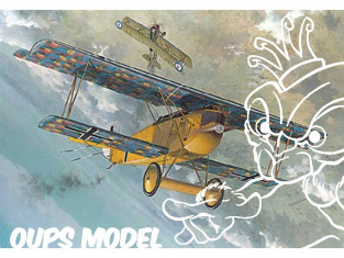 Roden maquettes avion 417 FOKKER DVII 1/48