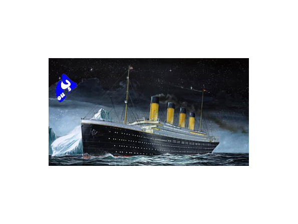 Revell maquette bateau 65804 R.M.S. Titanic Model set 1/1200