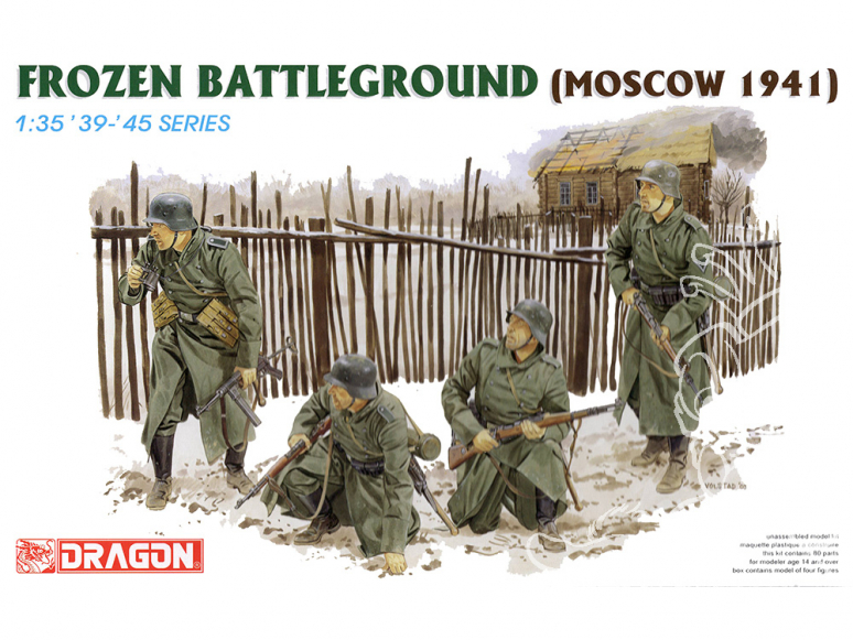 dragon maquette militaire 6190 Champ de bataille gelé Moscou 1941 1/35