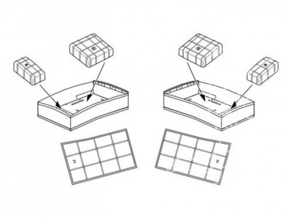 CMK kit amelioration 5068 HEINKEL He 111P SET RESERVOIRS DE CARBURANT D’AILES 1/32