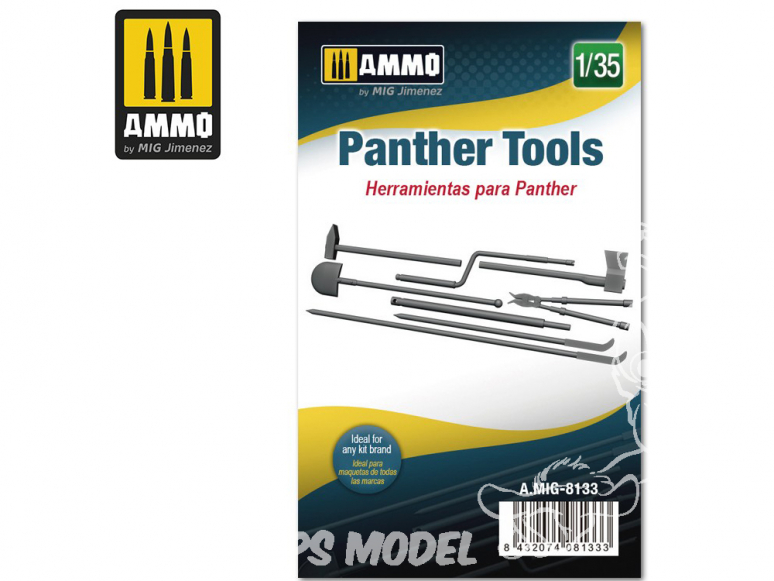 Ammo Mig accessoire 8133 Outils Panther 1/35