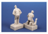 Cmk figurine F72372 Mécaniciens Allemand d&#039;un He 162A 2 pièces 1/72