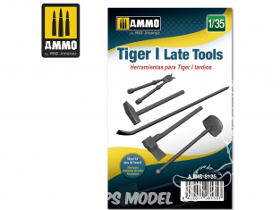 Ammo Mig accessoire 8135 Outils Tigre I Late 1/35