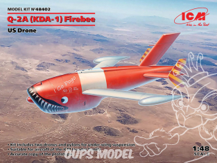 Icm maquette avion 48402 KDA-1(Q-2A) Firebee US Drone 1/48