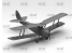 Icm maquette avion 32037 DH. 82A Tiger Moth Avion d&#039;entraînement britannique inclus RAF cadets 1/32