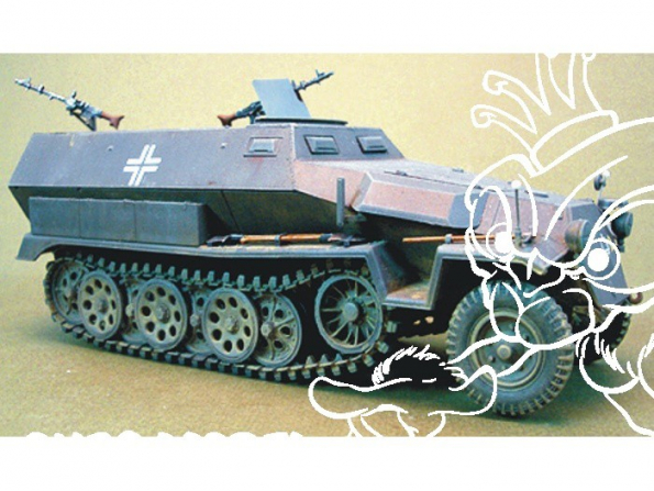 Afv Club maquette militaire 35078 SdKfz 251/1 Ausf C 1/35