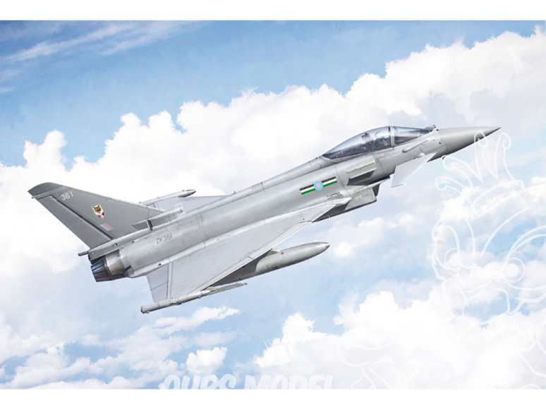 Italeri maquette avion 1457 EF-2000 Typhoon In R.A.F. Service 1/72