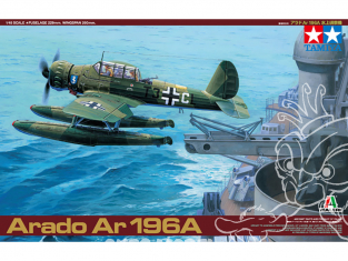 TAMIYA maquette avion 37006 Arado Ar. 196A 1/48