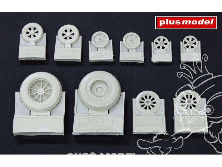 Plus Model AL7055 Roues pour un PBM 5 Mariner 1/72