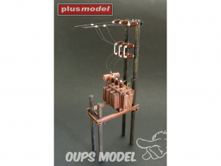 Plus Model Diorama 535 Transformateur Station 1/35